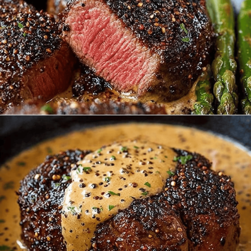 Easy Steak Au Poivre Recipe