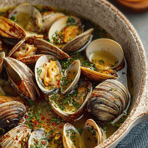 Easy Steamed Clams Recipe