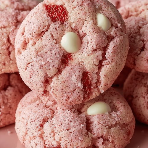 Easy Strawberry Cookies Recipe
