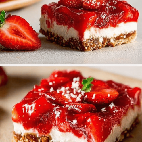 Easy Strawberry Pretzel Salad Recipe