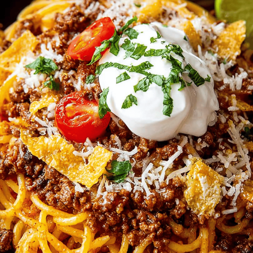 Easy Taco Spaghetti Recipe