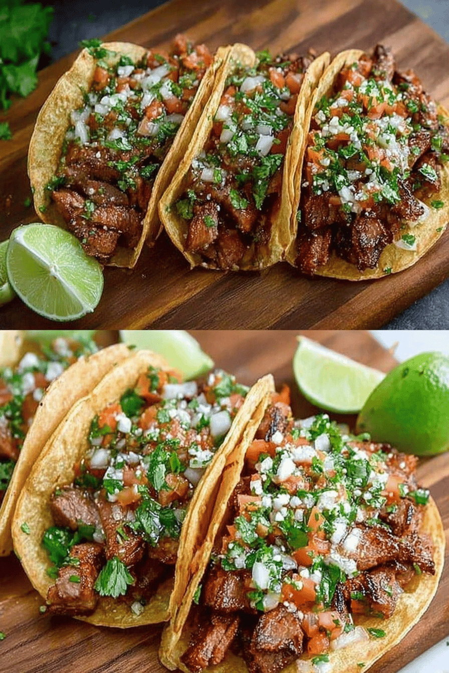 Easy & Tasty Carne Asada Tacos Recipe