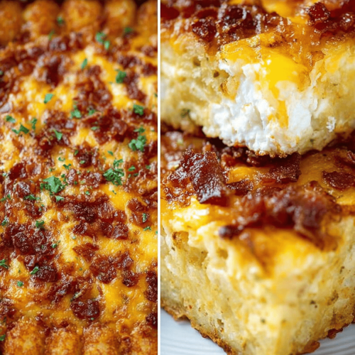 Easy Tater Tot Breakfast Casserole Recipe