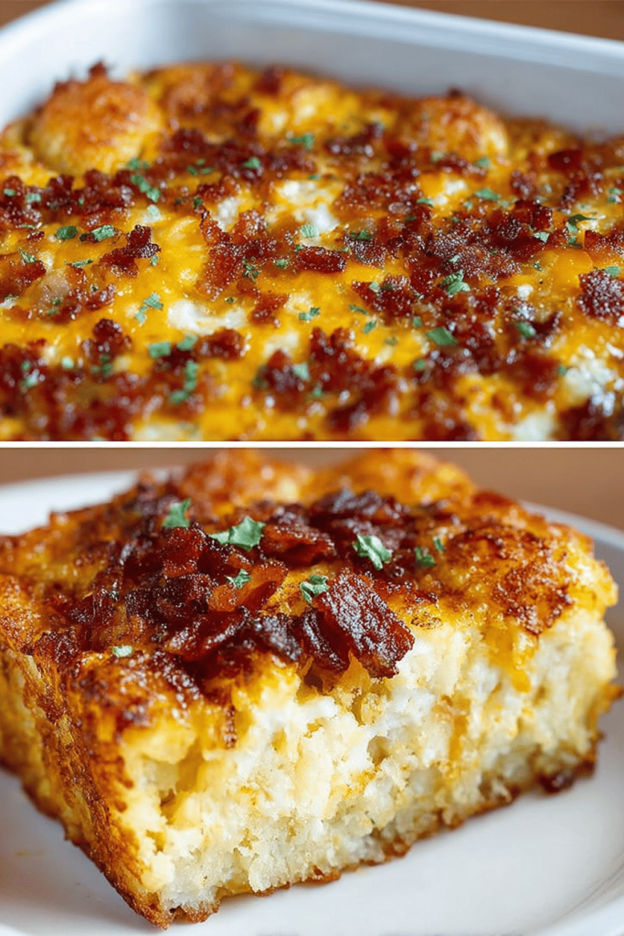 Easy Tater Tot Breakfast Casserole Recipe