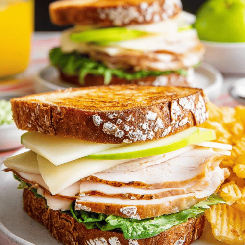 Easy Turkey Havarti Apple Sandwich Recipe