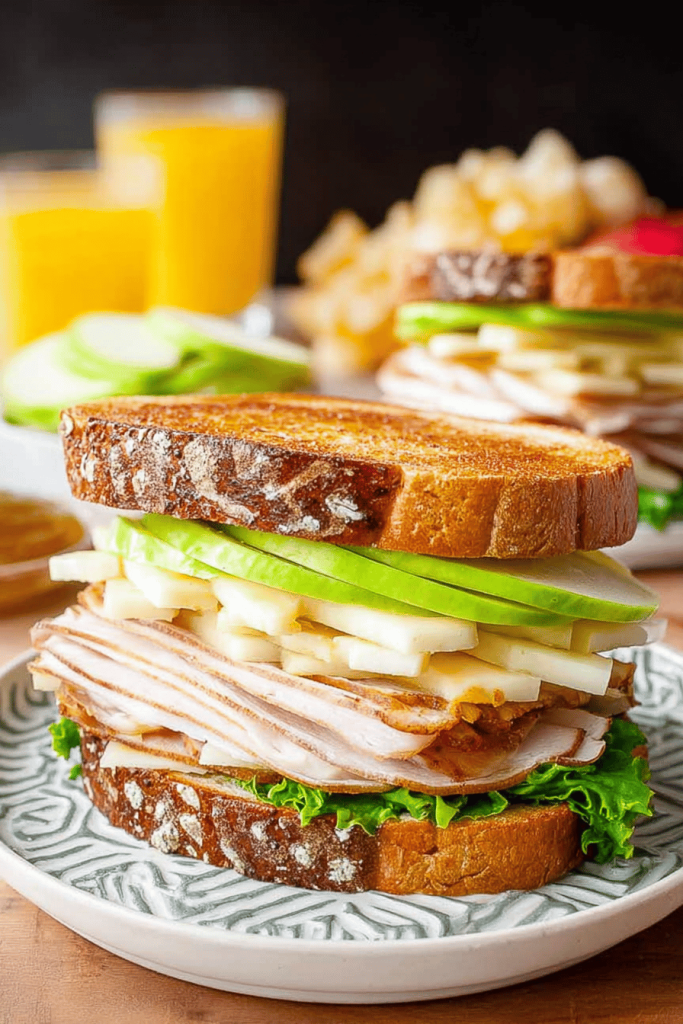 Easy Turkey Havarti Apple Sandwich Recipe