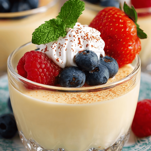 Easy Vanilla Pudding Recipe
