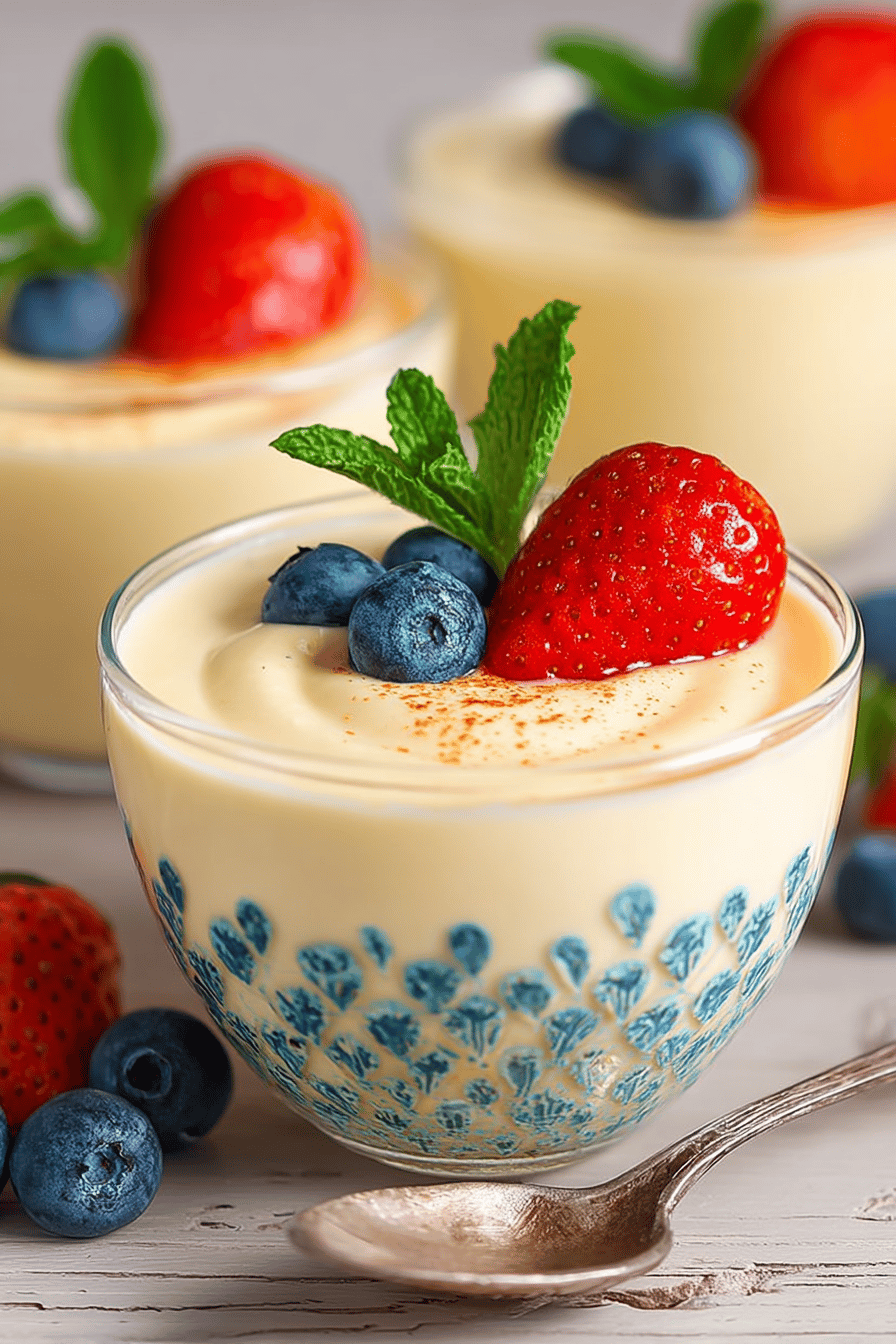 Easy Vanilla Pudding Recipe