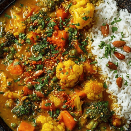 Easy Vegetable Korma Recipe