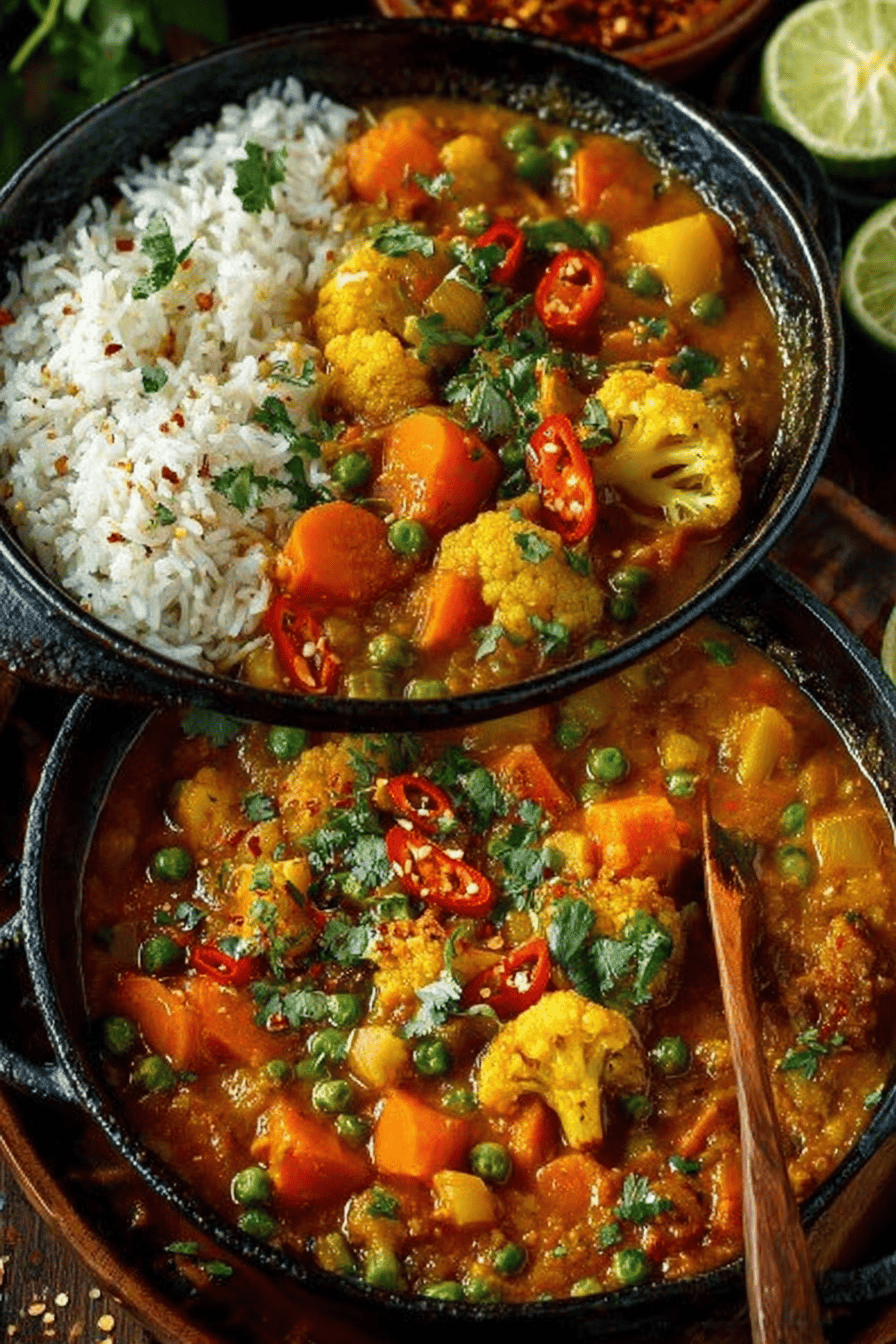 Easy Vegetable Korma Recipe