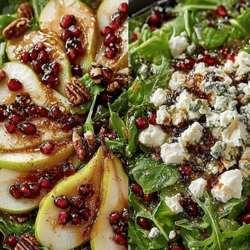 Easy Winter Pear Salad Recipe