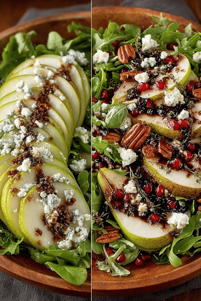 Easy Winter Pear Salad Recipe