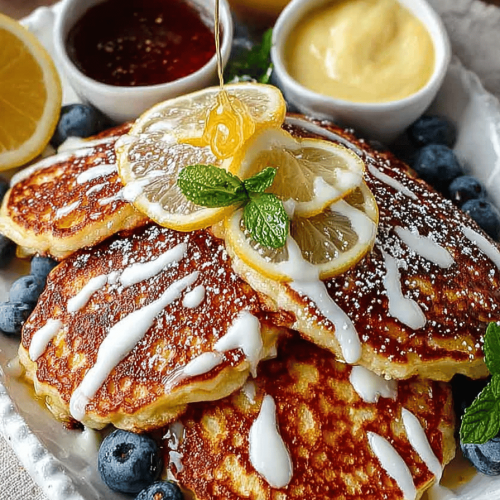 Lemon Ricotta Pancakes Recipe