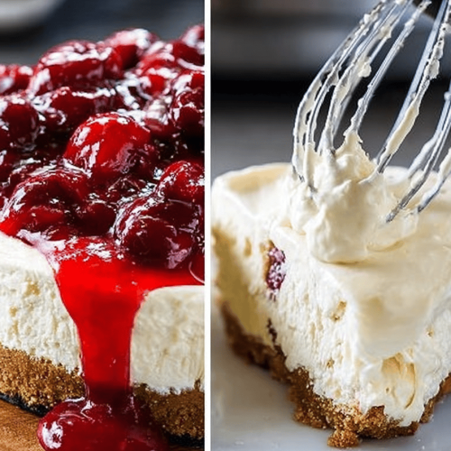 No-Bake Cherry Cheesecake Recipe