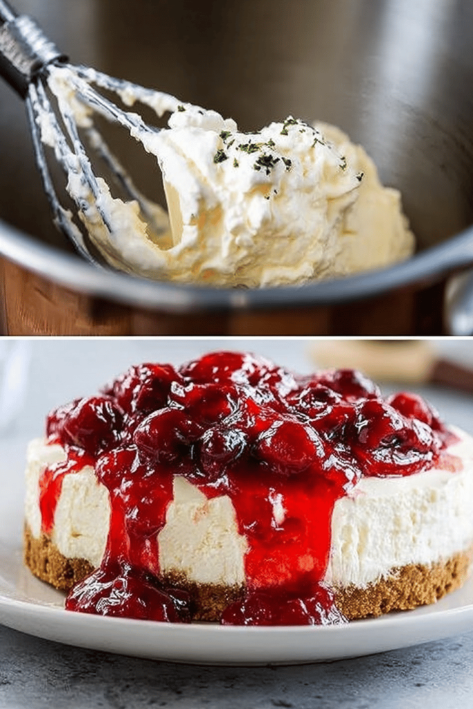 No-Bake Cherry Cheesecake Recipe