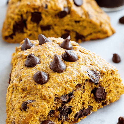 Pumpkin Chocolate Chip Scones Recipe