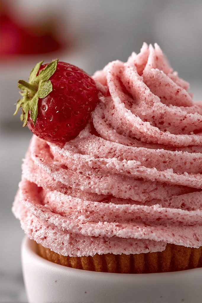 Strawberry Buttercream Frosting Recipe