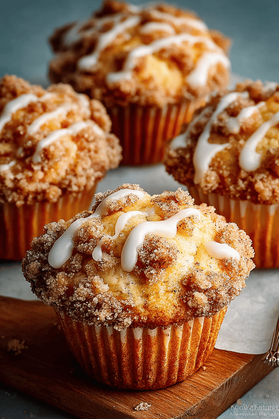 Crumb Cake Muffins