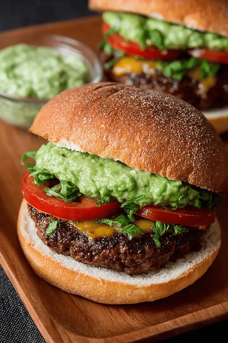 Delish Avocado Burger Recipes