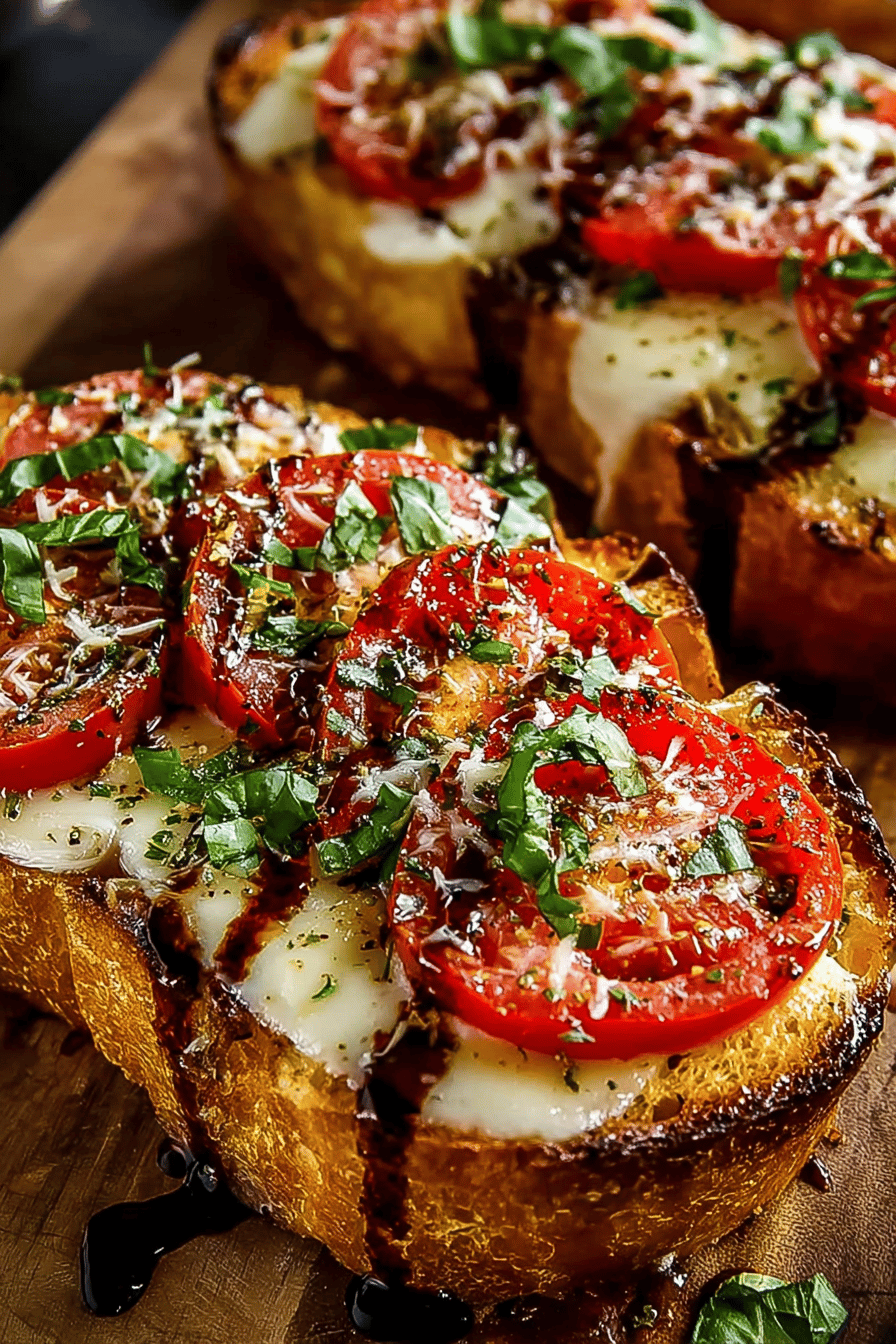 Delish Caprese Garlic Bread Ideas