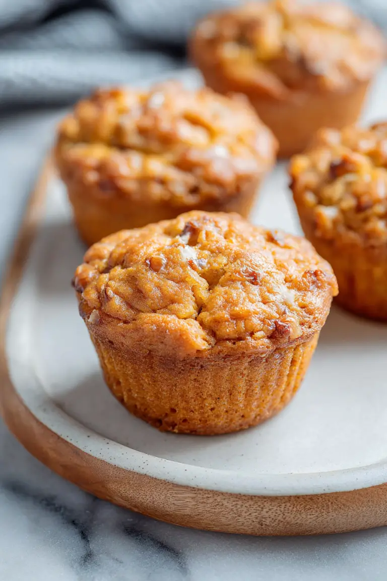 Delish Carrot Cake Muffins