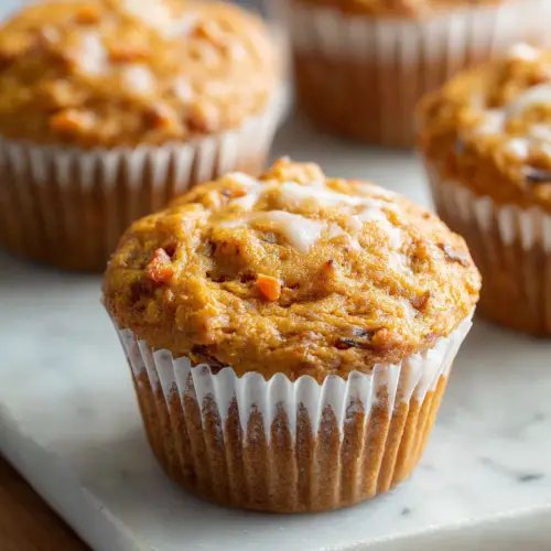 Delish Carrot Cake Muffins