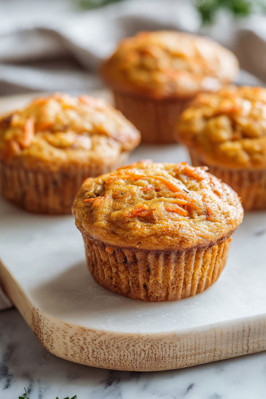 Delish Carrot Cake Muffins