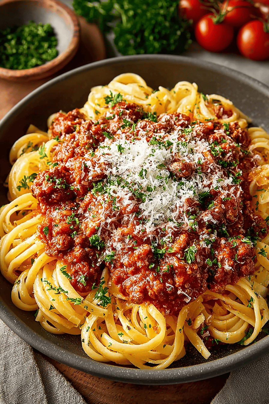 Delish Classic Pasta Bolognese