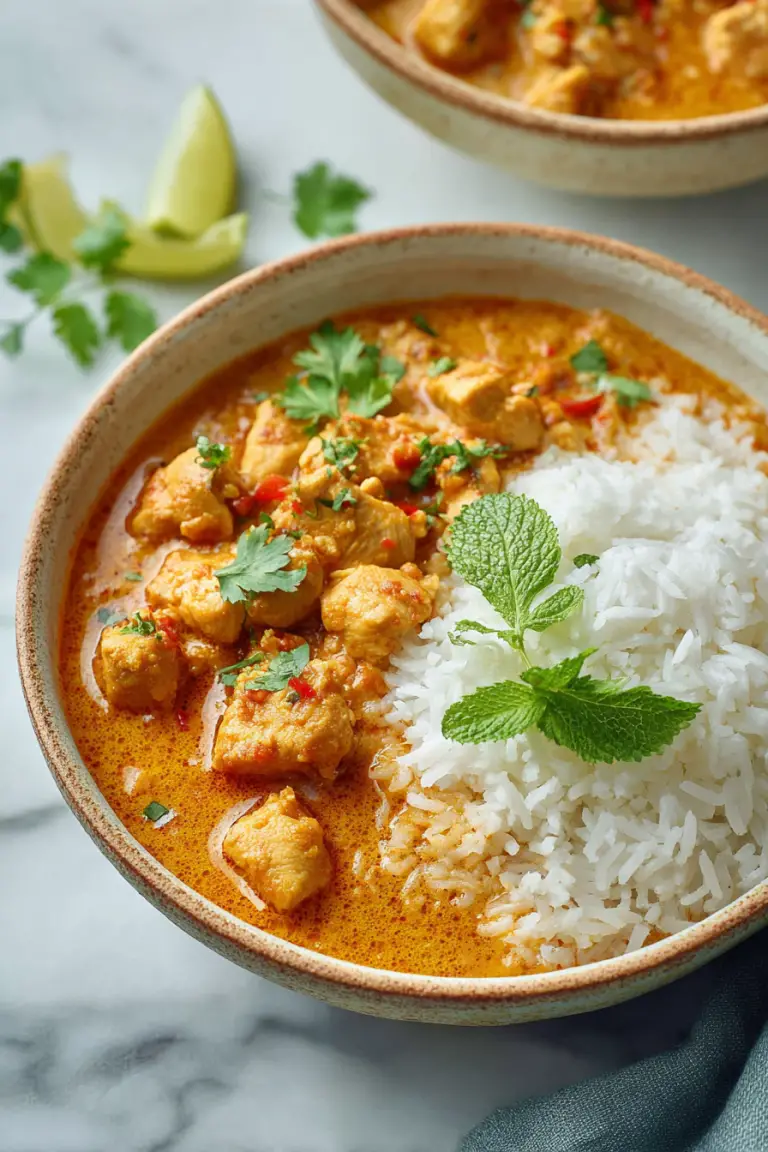 Delish Coconut Curry Chicken