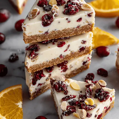 Delish Cranberry Bliss Bars Recipe