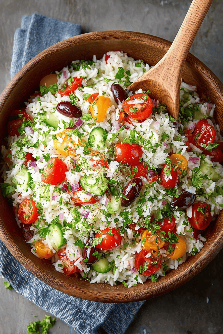 Delish Fresh Rice Salad Ideas