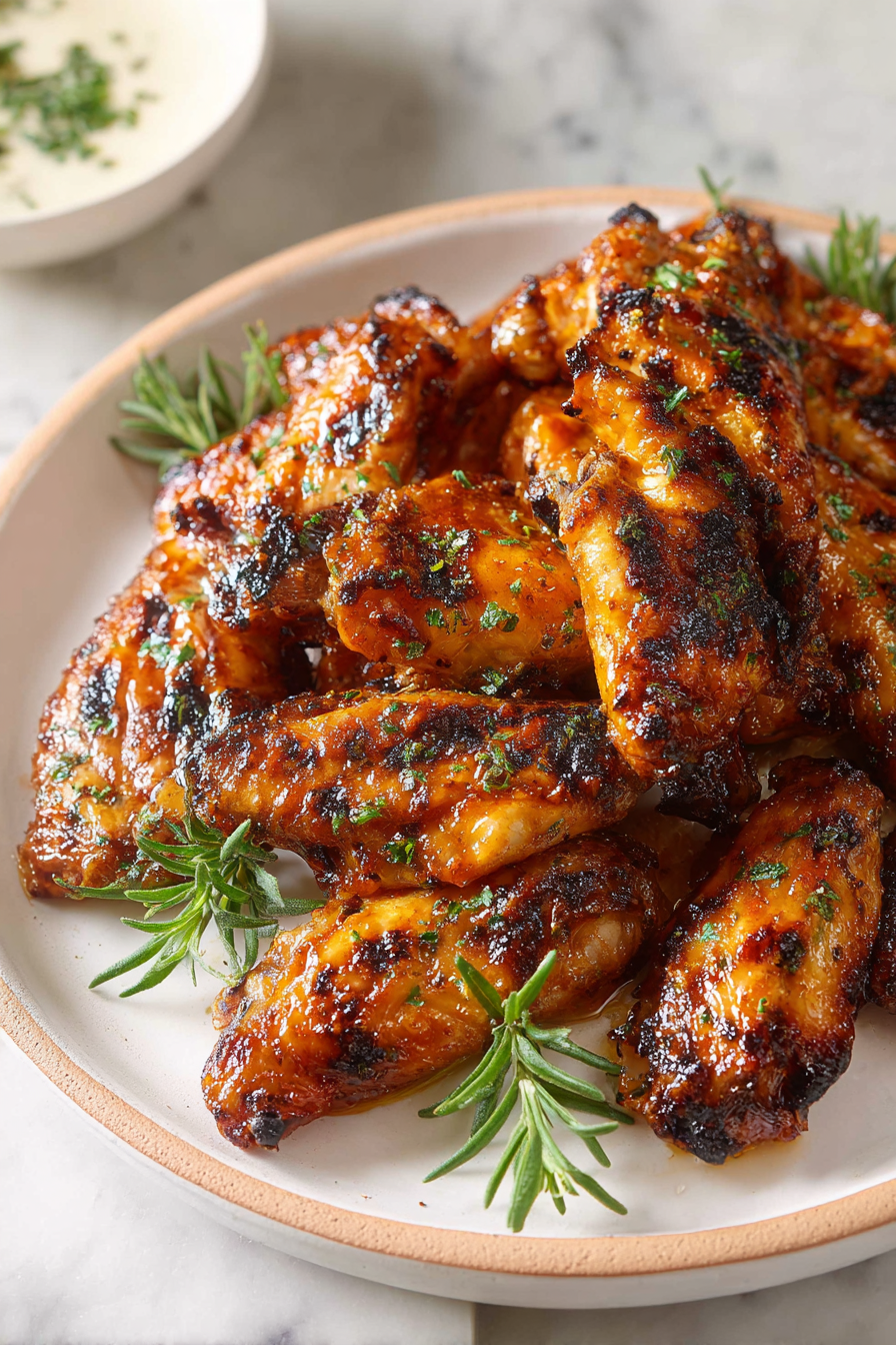 Delish Grilled Chicken Wings Recipes