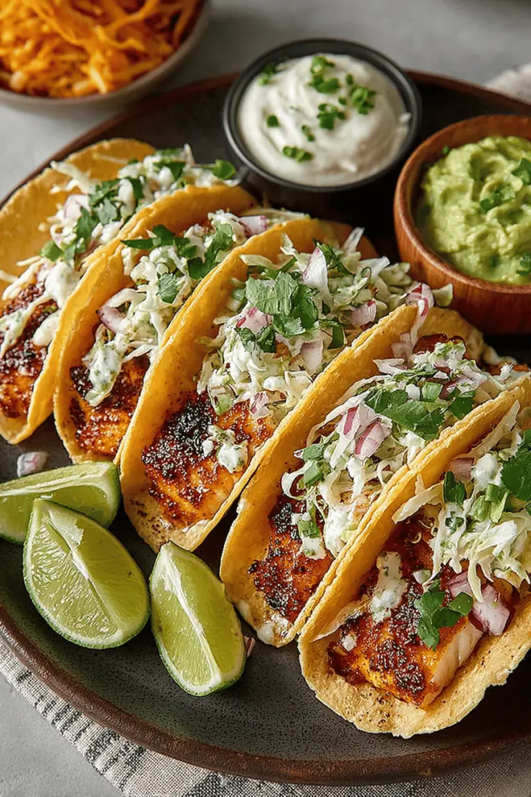 Delish Grilled Fish Tacos