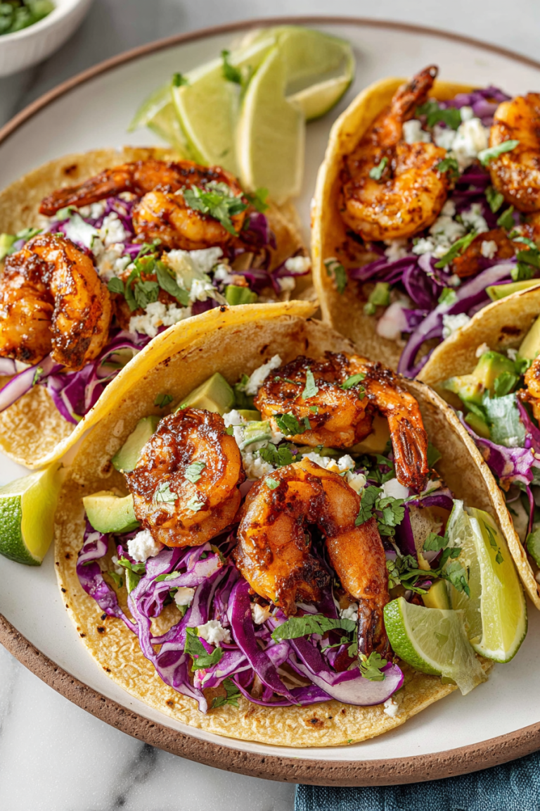 Delish Grilled Shrimp Tacos