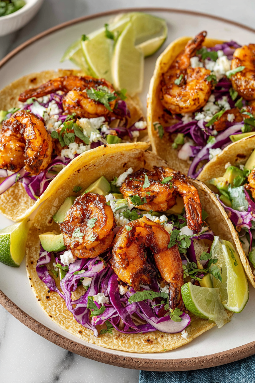 Delish Grilled Shrimp Tacos