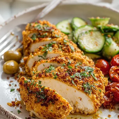 Delish Hummus Crusted Chicken Recipes