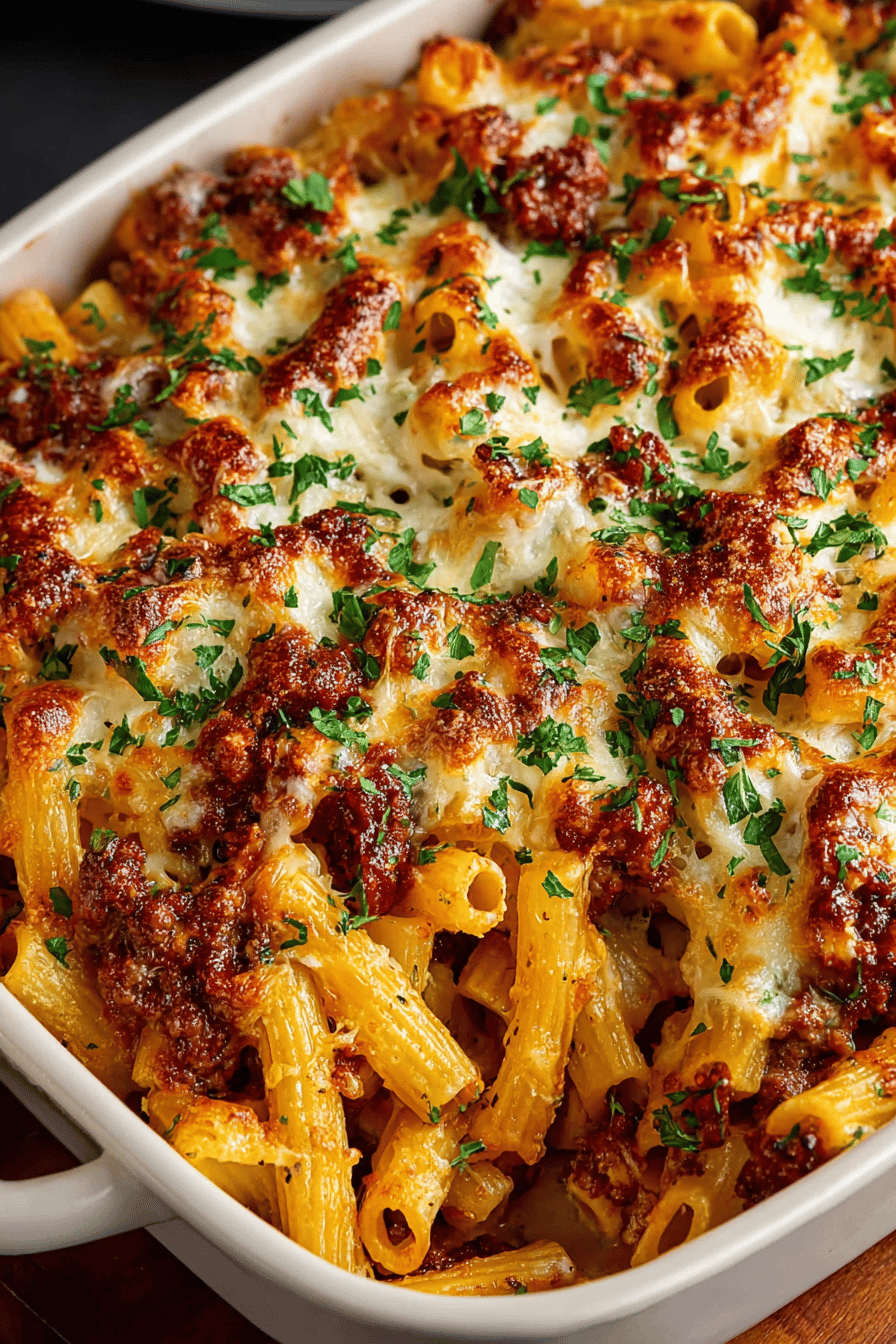 Delish Italian Sausage Baked Ziti Recipes