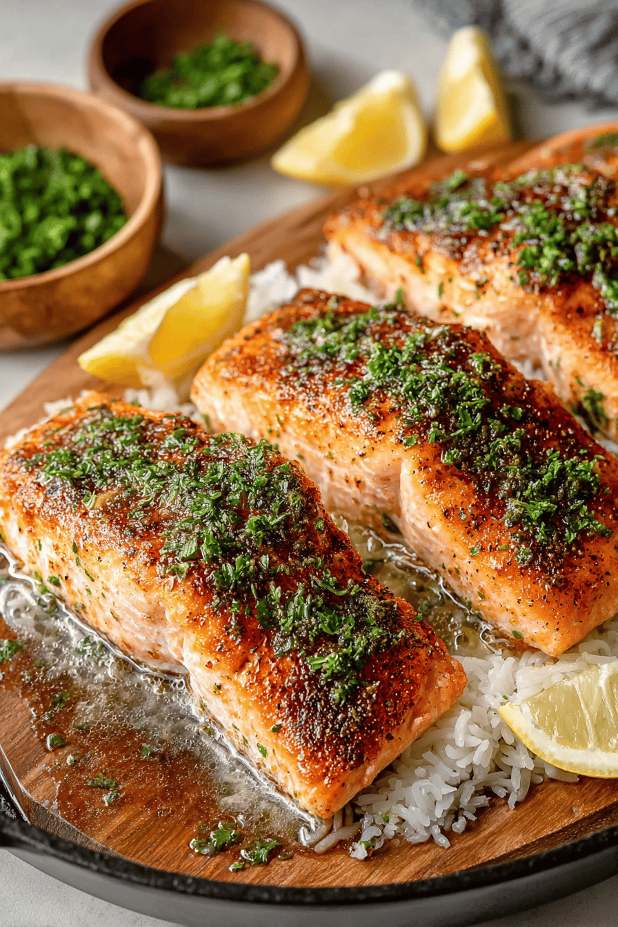 Delish Pan Seared Salmon Recipe