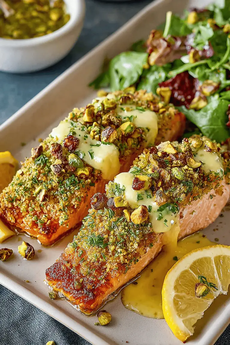 Delish Pistachio Crusted Salmon Recipes