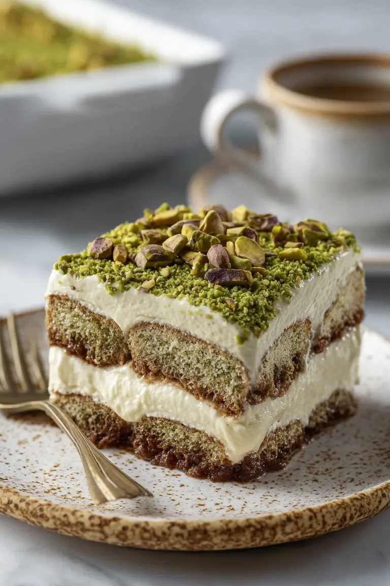 Delish Pistachio Tiramisu Recipe