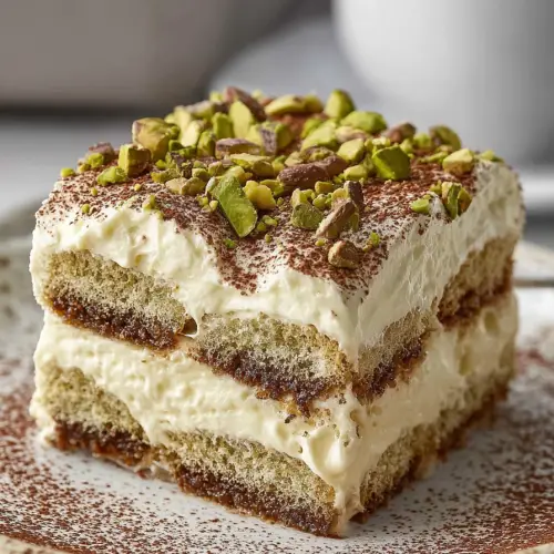 Delish Pistachio Tiramisu Recipe