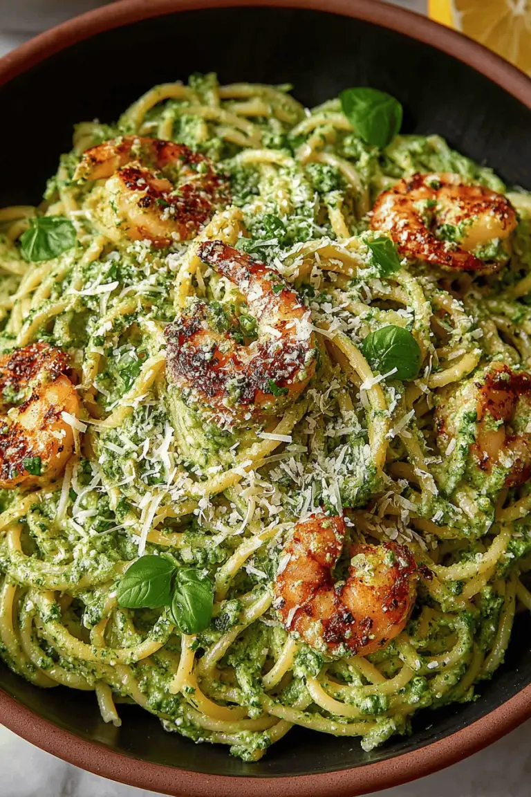 Delish Shrimp Pesto Pasta Recipes