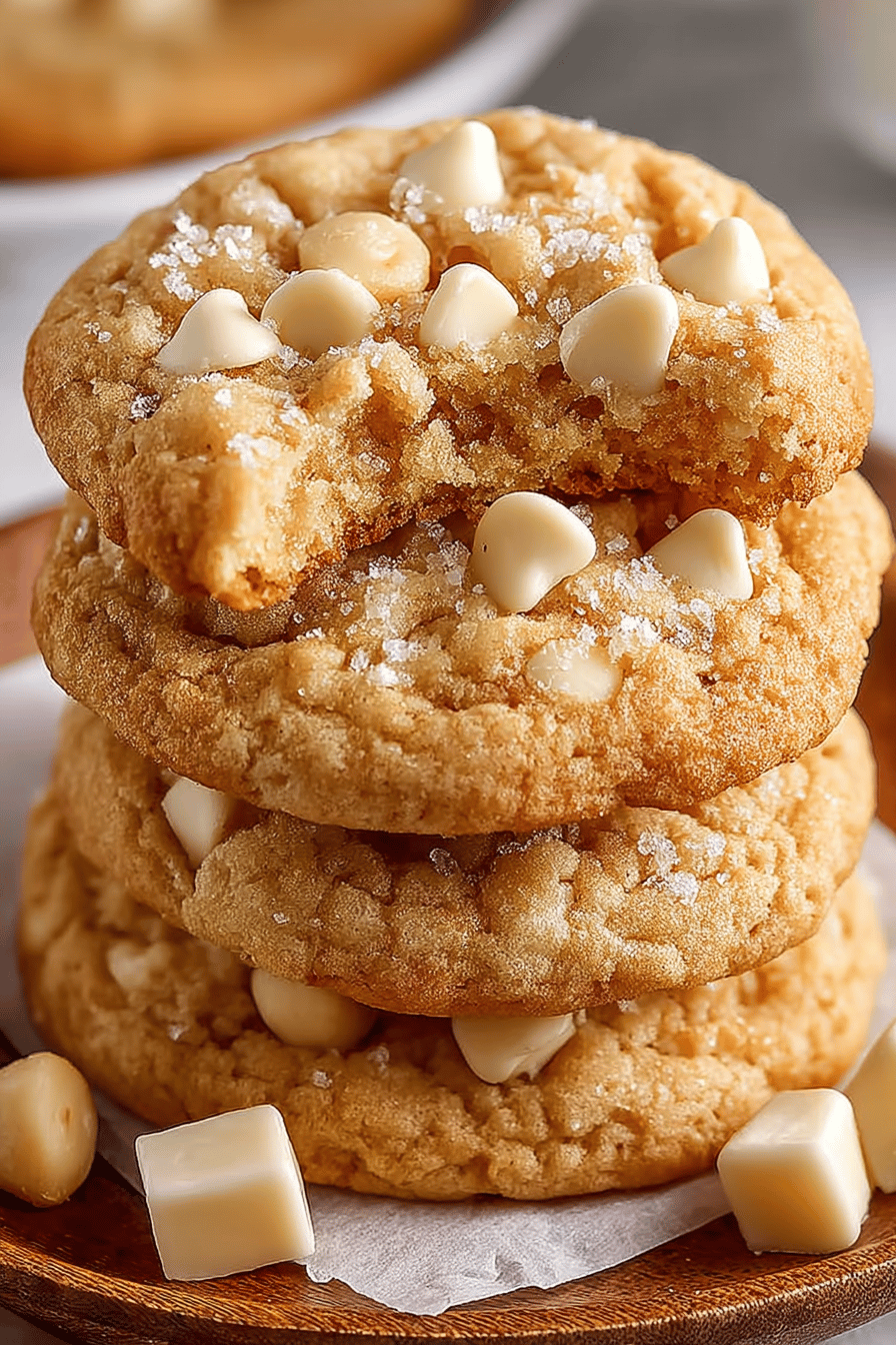 Delish White Chocolate Macadamia Nut Cookies