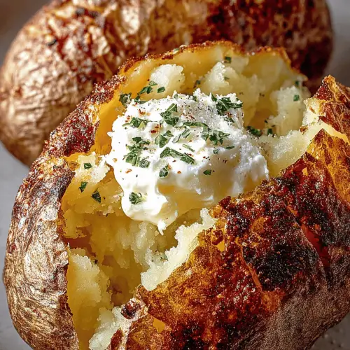Easy Air Fryer Baked Potatoes