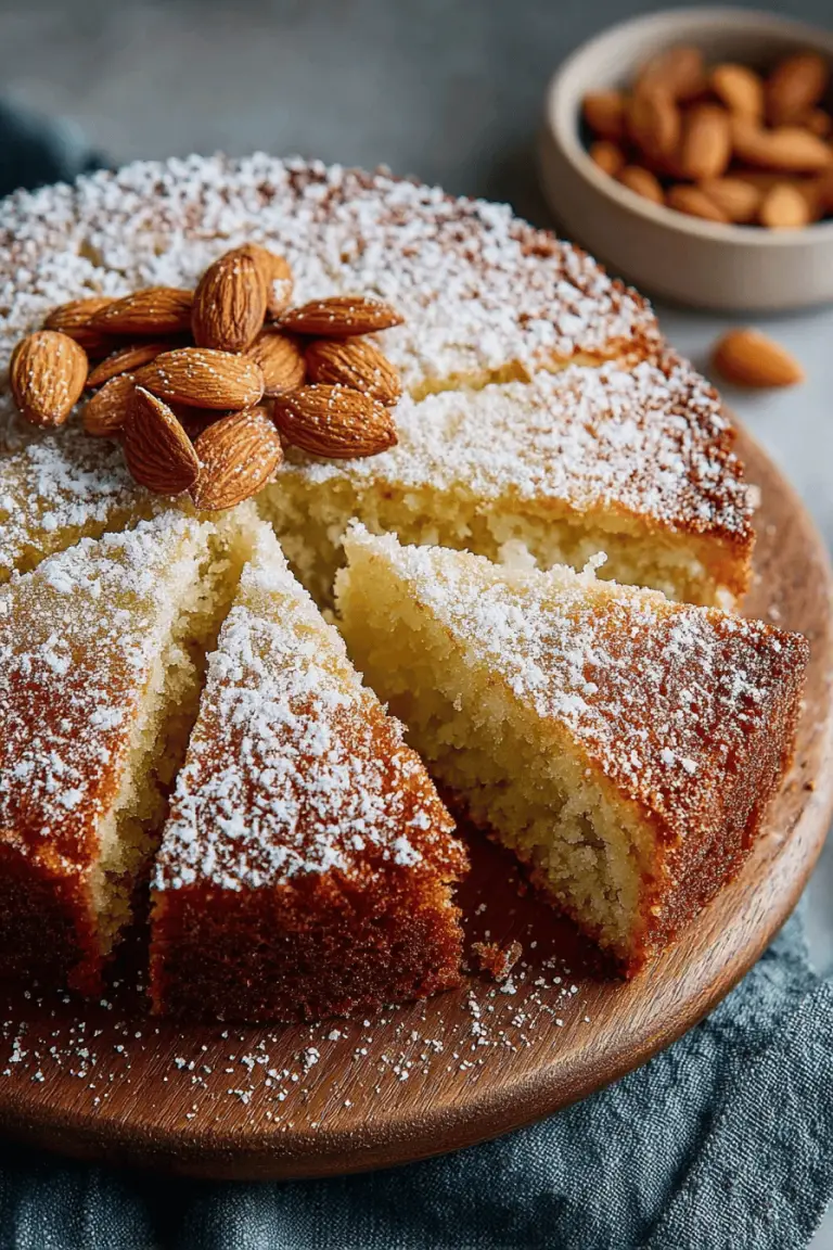 Easy Almond Cake Recipe