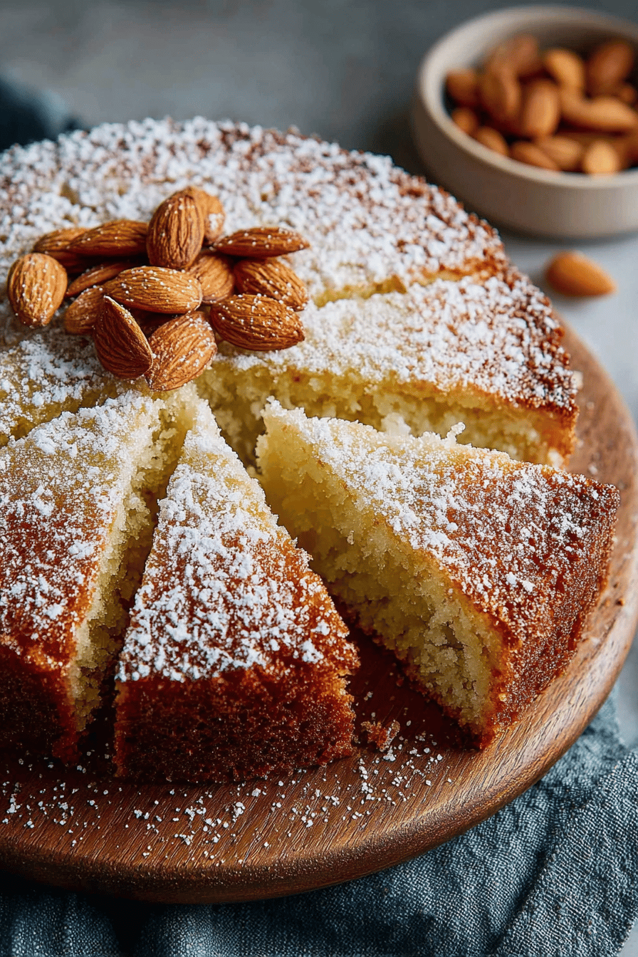 Easy Almond Cake Recipe