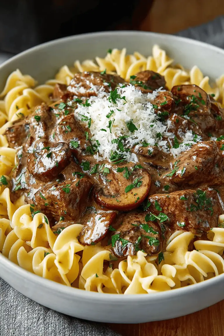 Easy Beef Stroganoff Recipe