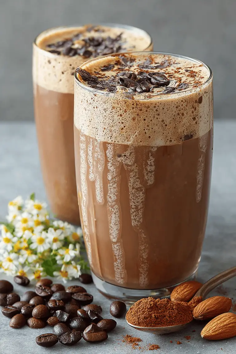 Easy Breakfast Coffee Protein Smoothie
