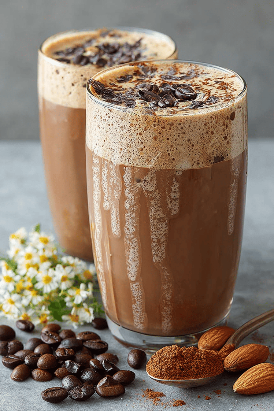 Easy Breakfast Coffee Protein Smoothie