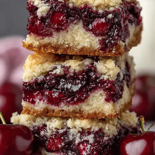Easy Cherry Bars for a Sweet Treat
